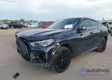 2023 BMW X6 xDrive40I из США, поврежденный, VIN 5UXCY6C01P9N44225